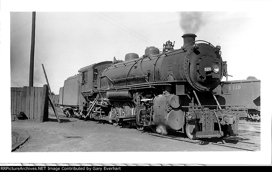 CIL 2-8-2 #524 - Chicago, Indianapolis & Louisville (Monon)